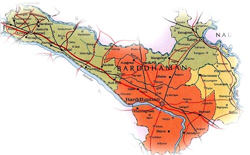 29654 Bardhaman Map 