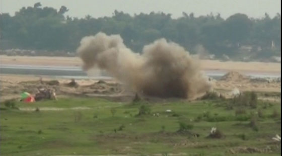 একই দিনে বিস্ফোরণ বৈষ্ণবগড়, আলিনগরে 