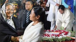 ২১ এর সাক্ষাৎ, মমতা-হাসিনায় মিলে গেলো দুই বাংলা 
