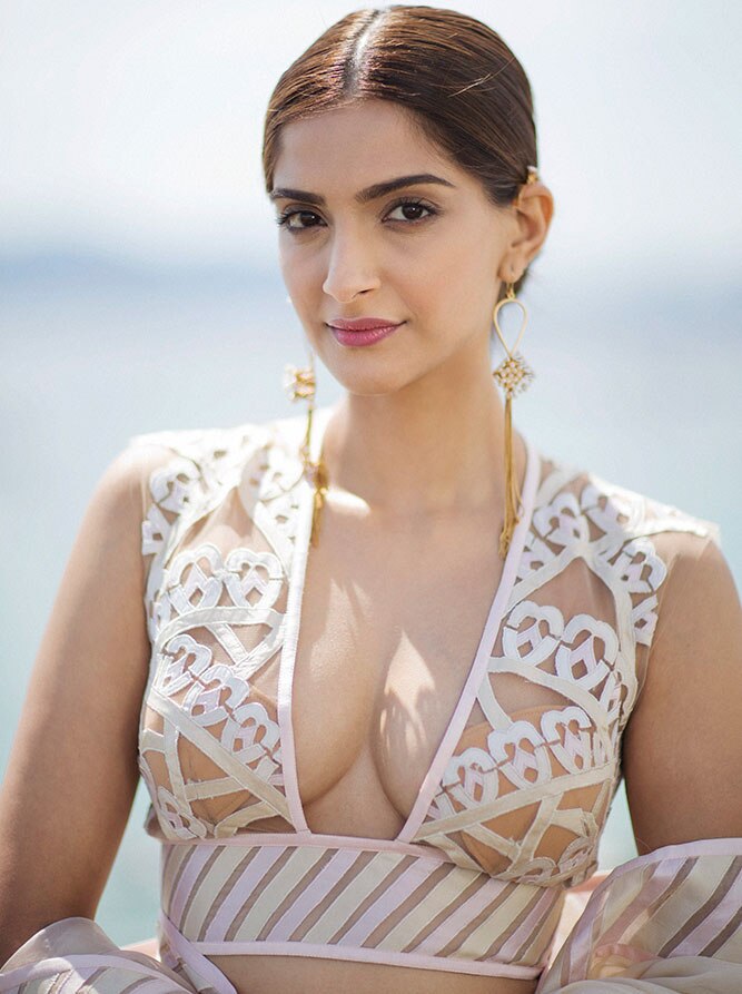 Actress Sonam Kapoor poses for a photograph during the 68th international film festival, Cannes
