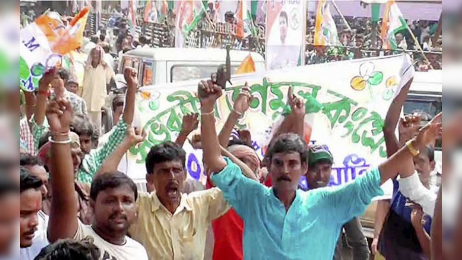 বামেদের পাল্টা পদযাত্রায় তৃণমূল