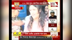নির্দল প্রার্থীর এজেন্টের সঙ্গে বচসায় লকেট চ্যাটার্জি