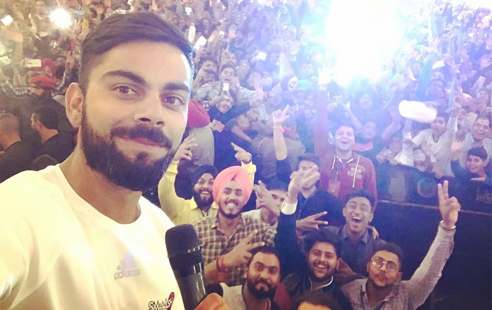 virat kohli at an event