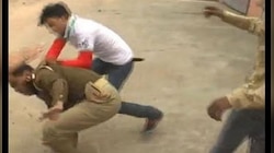  এবার চিড়িয়ামোড়, ফের বেআব্রু পুলিসেরই নিরাপত্তার ছবি