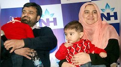 পাকিস্তানের ছোট্ট শিশুটা প্রাণ ফিরে পেল ভারতে!