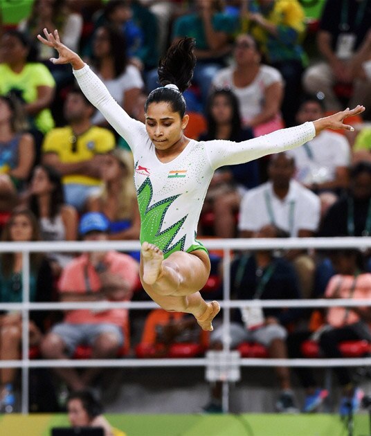 Indian Woman gymnast Dipa Karmakar