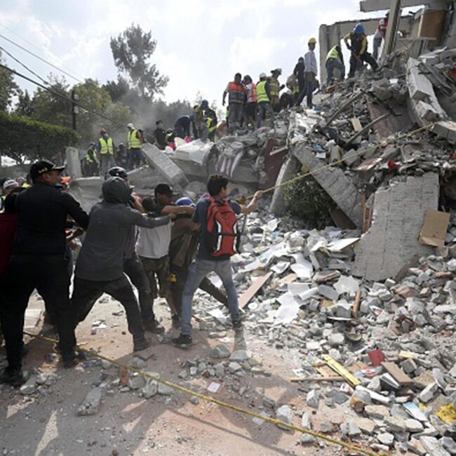 Massive earthquake devastates Mexico 