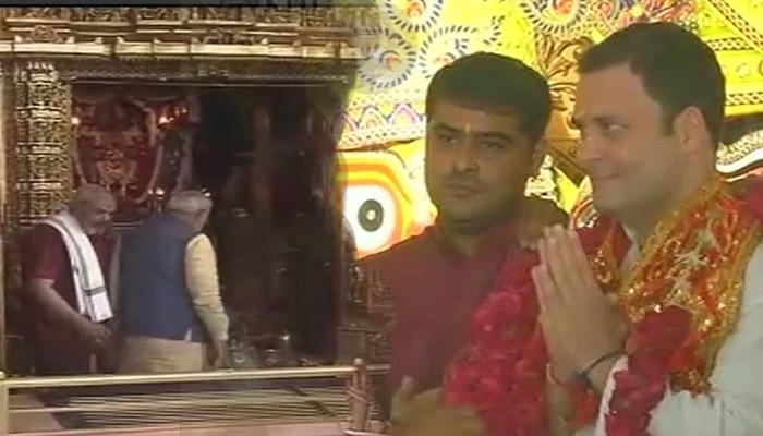 শেষ প্রচার : মন্দিরে মশগুল নমো-রাগা
