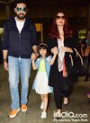 Aishwarya Rai Bachchan, Abhishek Bachchan Return From Australia122367500