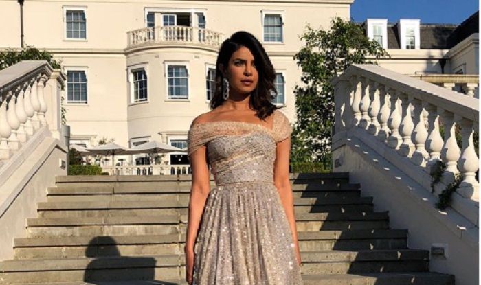 priyanka reception look