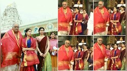 'ধড়ক'-এর সাফল্য কামনায় তিরুপতি মন্দিরে পুজো দিলেন শ্রীদেবী কন্যা