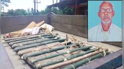 নিজের তৈরি শববাহী খাটিয়াতেই শেষযাত্রা আত্মঘাতী বৃদ্ধের
