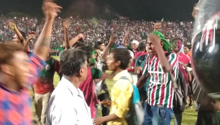 Mohunbagan wins calcutta football league 8