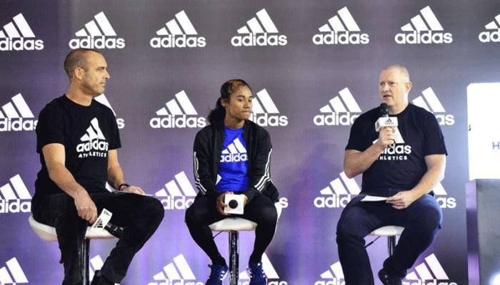 Golden Girl Hima Das signed up by Adidas 3