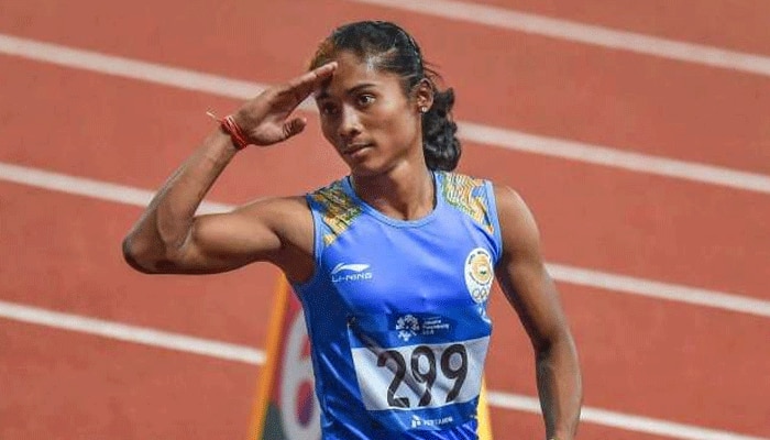 Golden Girl Hima Das signed up by Adidas 1