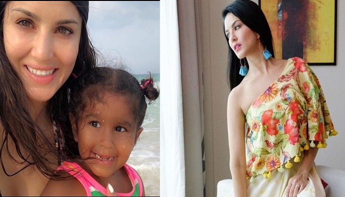 Sunny Leone shares adorable picture with her twin baby boys - Noah and