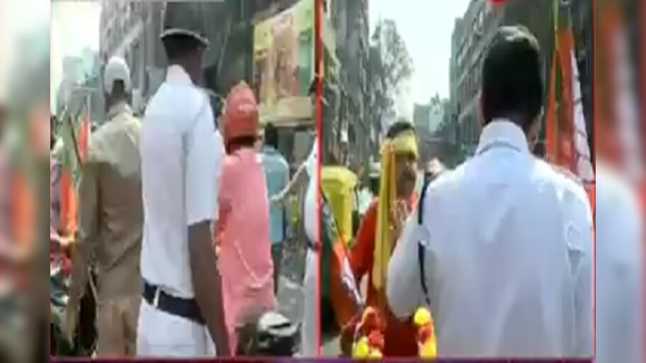 বাইক মিছিলে ঝড় তোলার ডাক, বিজেপির সংকল্প যাত্রা ঘিরে উত্তেজনা জায়গায় জায়গায়