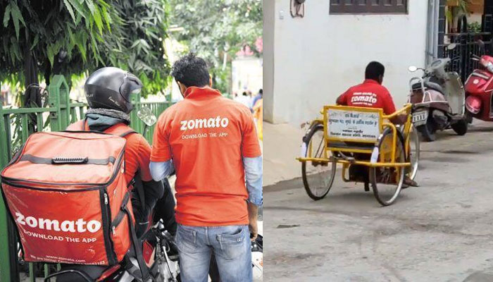 ট্রাই সাইকেলে চড়েই খাবার নিয়ে হাজির &#039;বিশেষভাবে সক্ষম&#039; জোমাটো ডেলিভারি বয় 