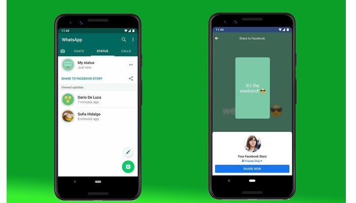 এ বার Whatsapp স্টেটাস শেয়ার করা যাবে Facebook-এ, জেনে নিন কীভাবে