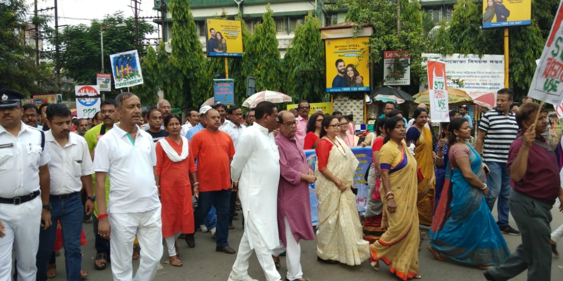 বিজেপি জুজু? শিলিগুড়িতে একসঙ্গে মিছিলে সিপিএম-কংগ্রেস-তৃণমূল      