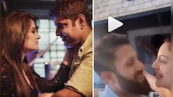 গৃহবন্দি, স্বামীর সঙ্গে রোম্যান্সে ব্যস্ত শ্রাবন্তী ও নুসরত