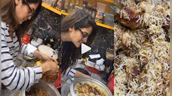 নিজের হাতে সুস্বাদু বিরিয়ানি বানালেন গৃহবন্দি নুসরত