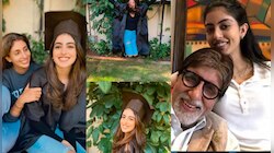 লকডাউনে বাড়িতে সেলাই করা গাউন বানিয়ে গ্র্যাজুয়েশন সেরিমনি হল অমিতাভ বচ্চনের নাতনির