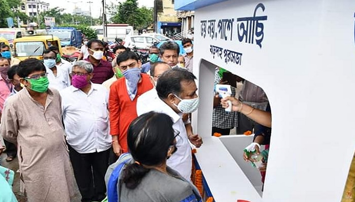 খড়দায় করোনা মোকাবিলায় পর্যবেক্ষণ কেন্দ্র, সঙ্গে মনোবিদের পরামর্শ