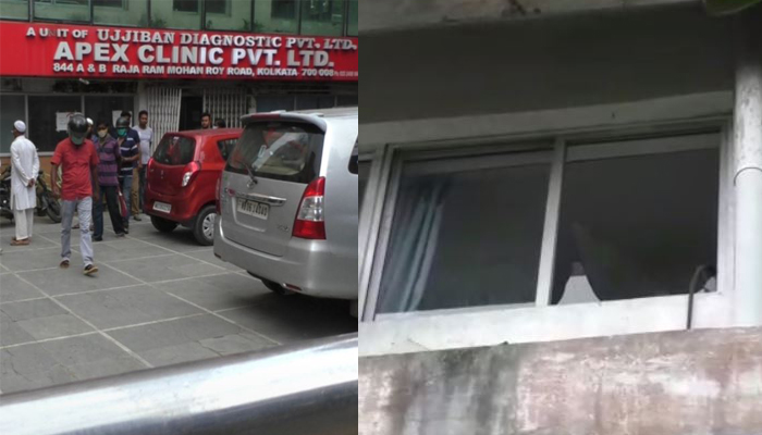 বিকট শব্দ! হাসপাতালের জানলার কাঁচ ভেঙে ঝাঁপ রোগীর বিকট শব্দ! হাসপাতালের জানলার কাঁচ ভেঙে ঝাঁপ রোগীর