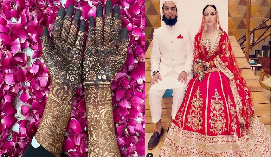 Newlywed Sana Khan Shares Romantic Moment With Husband Mufti Anas