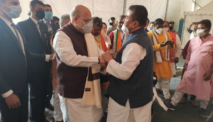 Amit Shah আমার দাদা, ২০১৪ সালে দর্শন দিয়েছিলেন: Suvendu; &#039;ভাই&#039; সম্বোধন অমিতের   