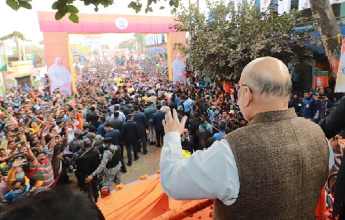 Amit Shah Live Update: অনুব্রতর গড়ে অমিত শাহের রোড শো, BJP-র মেগা Rally