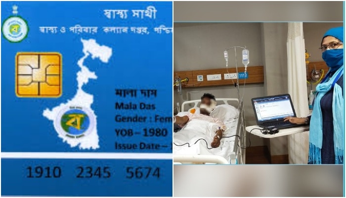 হাতে হাতে স্বাস্থ্য সাথী কার্ড, ICCU-তে গিয়ে দিয়ে এলেন স্বাস্থ্য দফতরের আধিকারিকরা