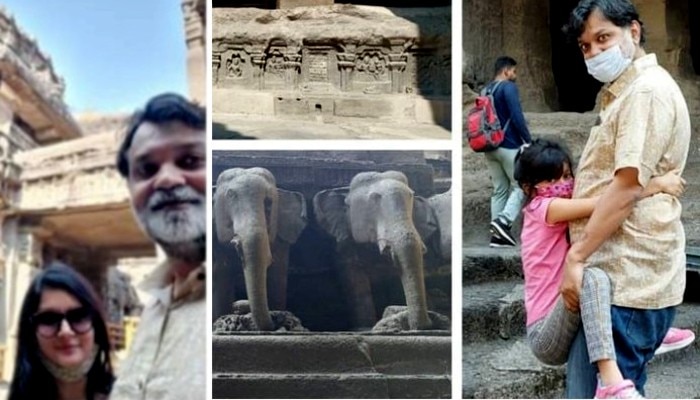 Sikkim-এর পর এবার স্ত্রী ও মেয়েকে নিয়ে Ajanta-Ellora-য় Srijit Mukherji