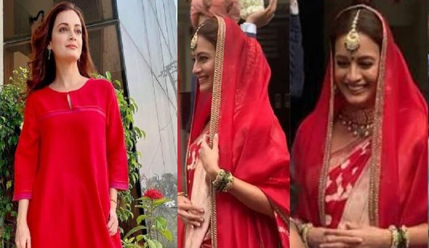 বিয়ের সাজে Dia Mirza, প্রকাশ্যে ছবি 