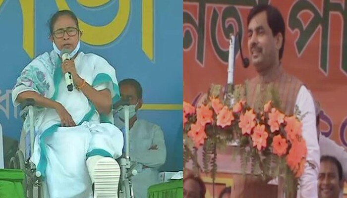 West Bengal Election 2021: হুইলচেয়ারে Mamata, বাঁকুড়ায় বিস্ফোরক Shahnawaz 