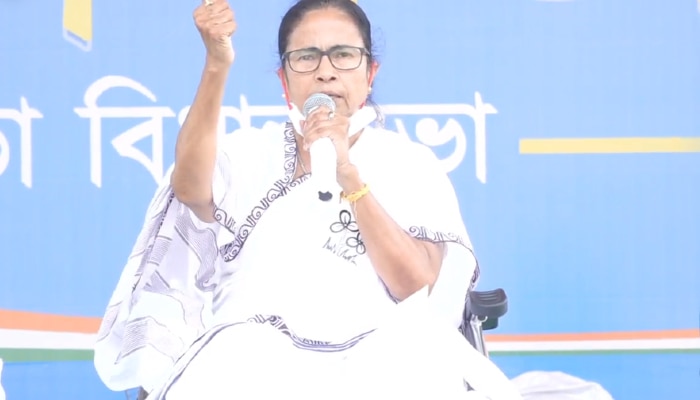 West Bengal Election 2021: একটা পায়ে বাংলা জয়, আর দু&#039;টো পায়ে আগামী দিনে দিল্লি জয় করব: Mamata
