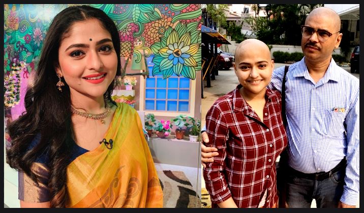 Cancer-র সঙ্গে লড়াইয়ে চুল হারিয়েছেন Aindrila, মেয়ের পাশে অভিনেত্রীর বাবা