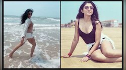 আছড়ে পড়ছে ঢেউ, সৈকতে 'কহো না পেয়ার হ্যায়' গানে নাচলেন Uttam Kumar-র নাতবৌ