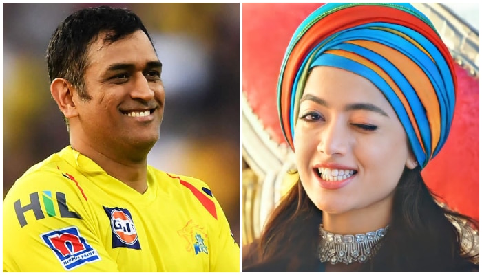  IPL 2021: &#039;ন্যাশনাল ক্রাশ&#039; Rashmika র নায়ক MS Dhoni, জানিয়ে দিলেন RCB ফ্যানগার্ল