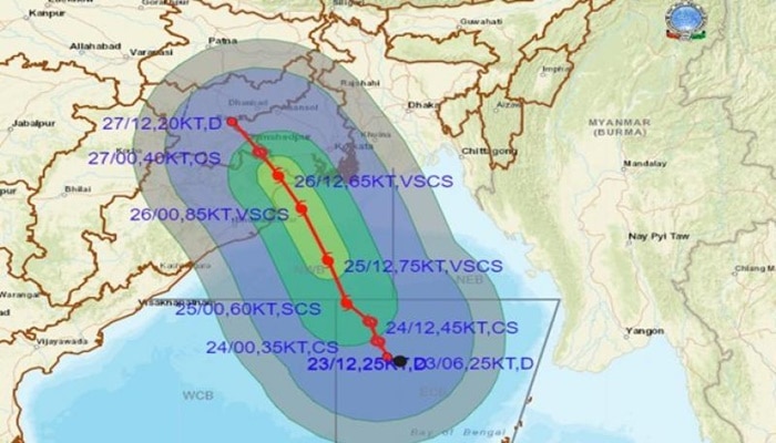 Cyclone Yaas-এর রিয়্যাল টাইম গতিবিধি জানুন নিজেই, রইল উপায়