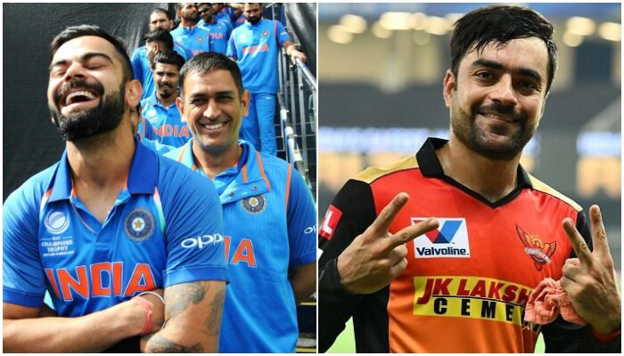  তাঁর চোখে Dhoni, Virat, Yuvraj ও ABD কেমন? এক শব্দে ব্যাখ্যা করলেন Rashid Khan