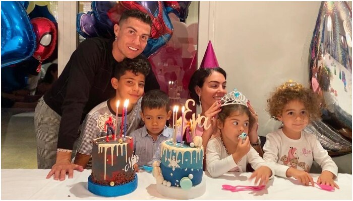 সন্তানদের জন্মদিনের জন্য মাদ্রিদেই থেকে গেলেন Cristiano Ronaldo, জাতীয় দলের সঙ্গে পর্তুগালে গেলেন না