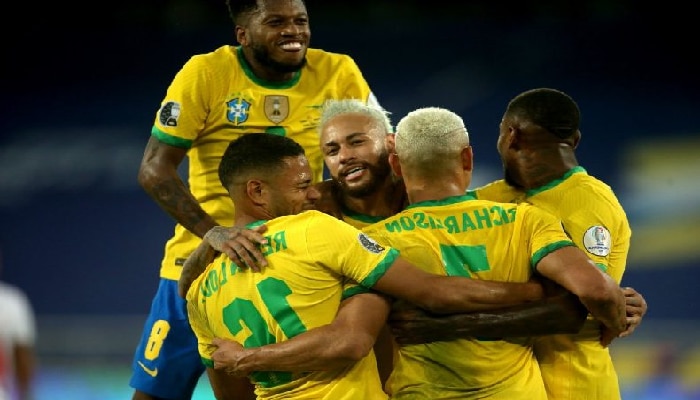 Copa America: এক্সট্রা টাইমে জয়সূচক গোল, বিতর্কের মাঝেই নাটকীয় জয় Brazil এর 