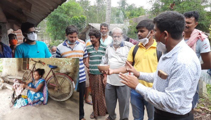 ঘরের মধ্যে হঠাৎই জ্বলে উঠছে আগুন, কারণ খুঁজতে ঘটনাস্থলে পুলিস ও যুক্তিবাদী সমিতি