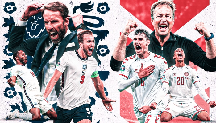 UEFA EURO: রাত পোহালেই মেগা ম্যাচে মুখোমুখি England vs Denmark, জানুন বিস্তারিত UEFA EURO: রাত পোহালেই মেগা ম্যাচে মুখোমুখি England vs Denmark, জানুন বিস্তারিত