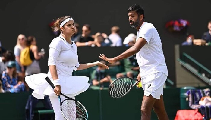 Wimbledon 2021: Sania Mirza ও Rohan Bopanna মিক্সড ডাবলস থেকে ছিটকে গেলেন