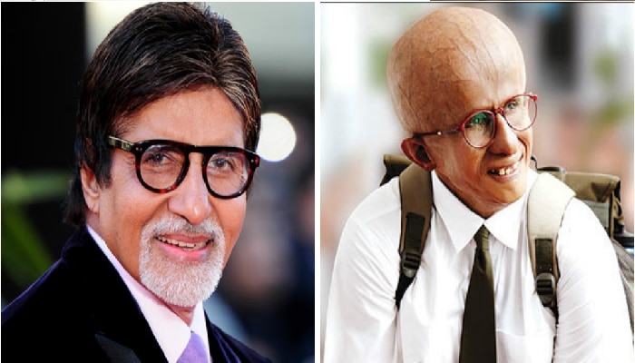 Amitabh: Amitabh is in lap of his son