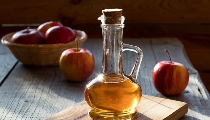 Before going to bed, mix 2 tablespoons of Apple Cider Vinegar in 250 ml of water and eat 
