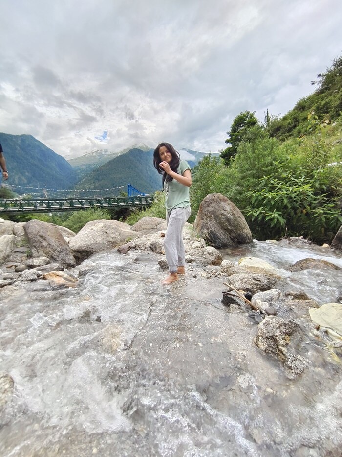 massive landslide in the mountainous Kinnaur